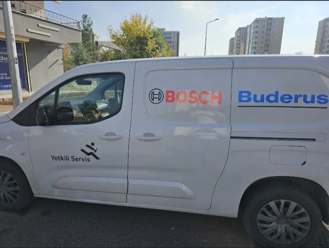Bosch ve Buderus yetkili servis aracı